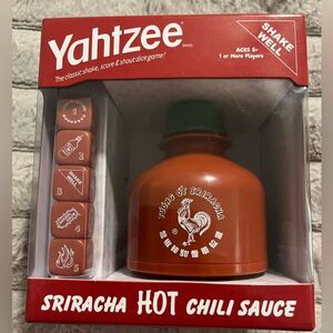 Hasbro Yahtzee Sriracha Hot Chili Sauce Game Collectable New In Box